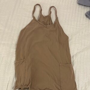 FP Movement by Free People Tan Mini Dress